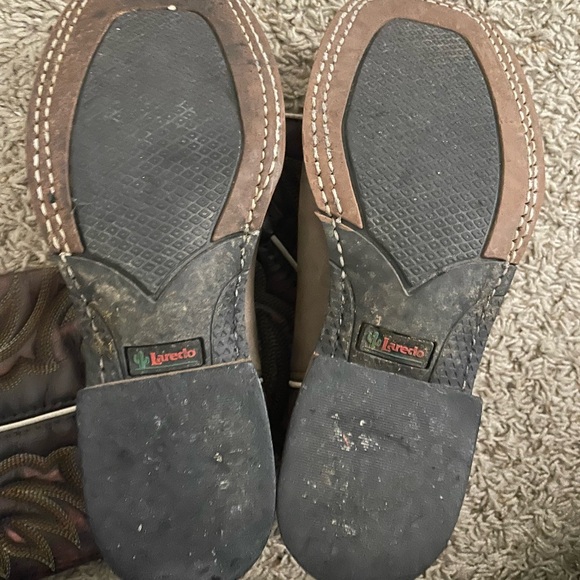 Laredo Brown Western Cowboy Boots - Picture 7 of 8